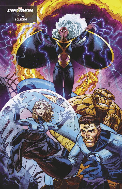 Fantastic Four, Vol. 7 26 Comic Nic Klein Stormbreakers Variant Marvel Comics 2024