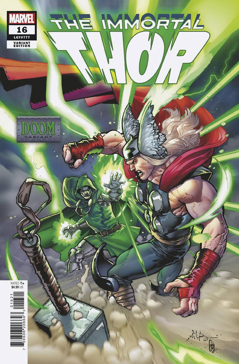 The Immortal Thor 16 Comic Andrei Bressan Doom Variant Marvel Comics 2024