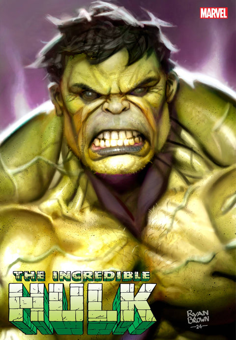 The Incredible Hulk, Vol. 4 18 Comic Ryan Brown Variant Marvel Comics 2024