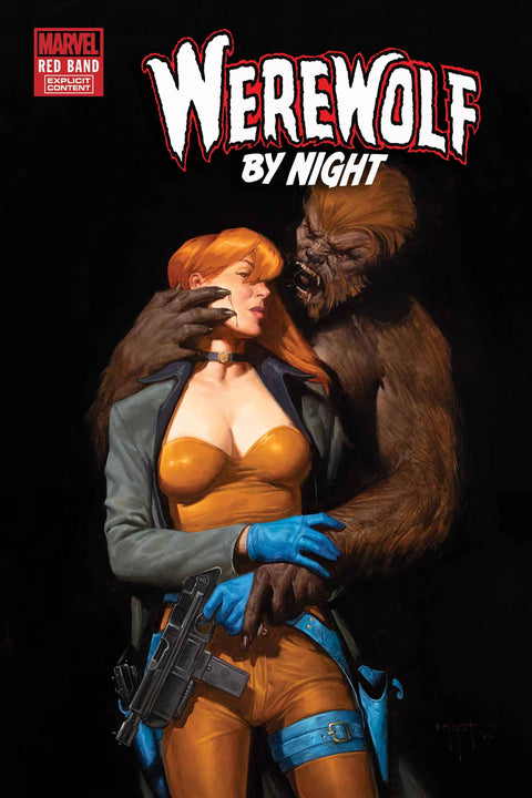 Werewolf By Night: Red Band 4 Comic E.M. Gist Regular Marvel Comics 2024