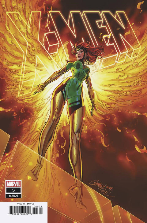 X-Men, Vol. 6 5 Comic J. Scott Campbell Jean Grey Variant Marvel Comics 2024