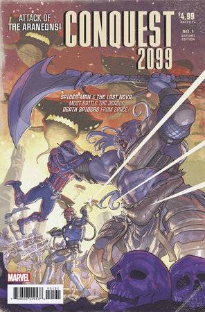 Conquest 2099 1 Comic Pete Woods Variant Marvel Comics 2024