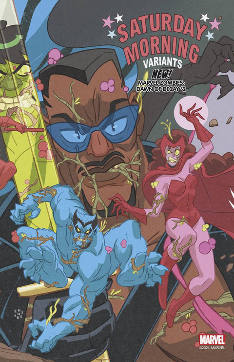 Marvel Zombies: Dawn of Decay 2 Comic Sean 'Cheeks' Galloway Connecting Variant Marvel Comics 2024