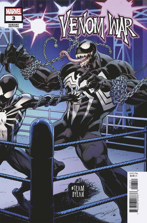 Venom War 3 Comic Mark Bagley Team Dylan Variant Marvel Comics 2024