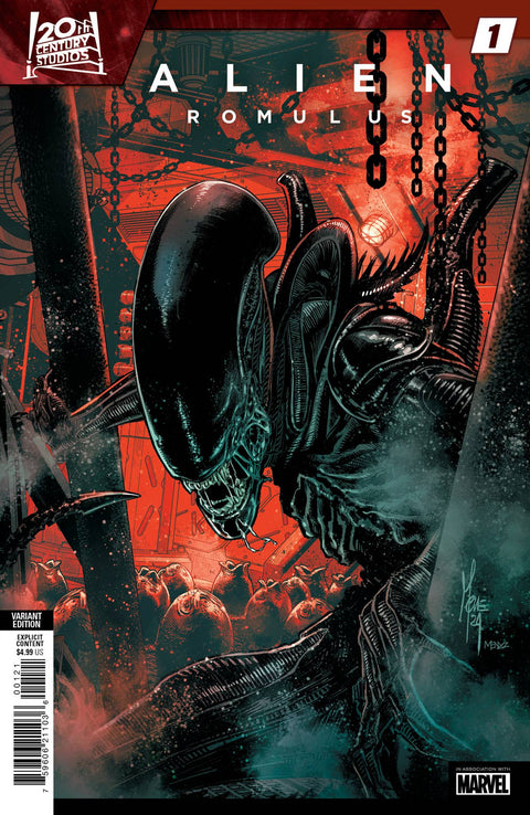 Alien Romulus Annual 1 Comic Marco Checchetto Variant Marvel Comics 2024