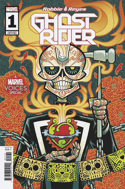 Ghost Rider: Robbie Reyes Marvel Special 1 Comic J. Gonzo Variant Marvel Comics 2024