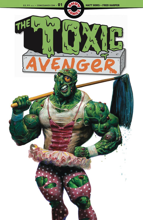 The Toxic Avenger (Ahoy Comics) 1 Comic Fred Harper Regular Ahoy Comics 2024