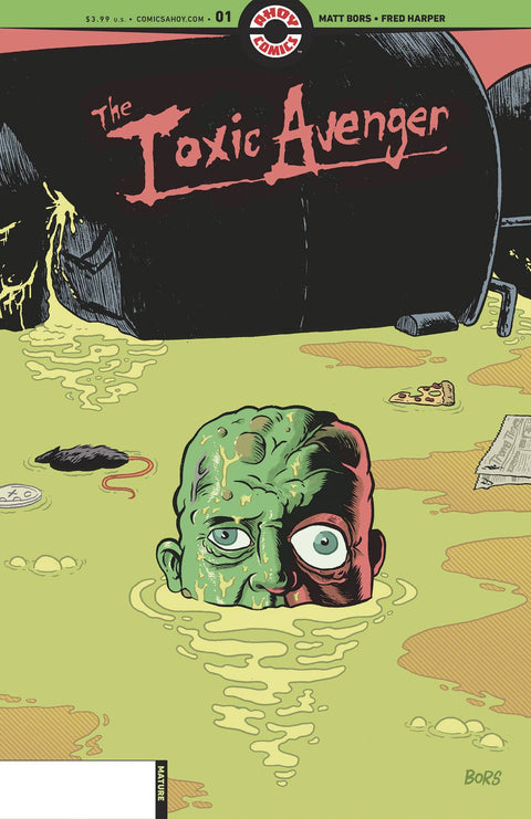 The Toxic Avenger (Ahoy Comics) 1 Comic Matt Bors Incentive (1:3) Ahoy Comics 2024