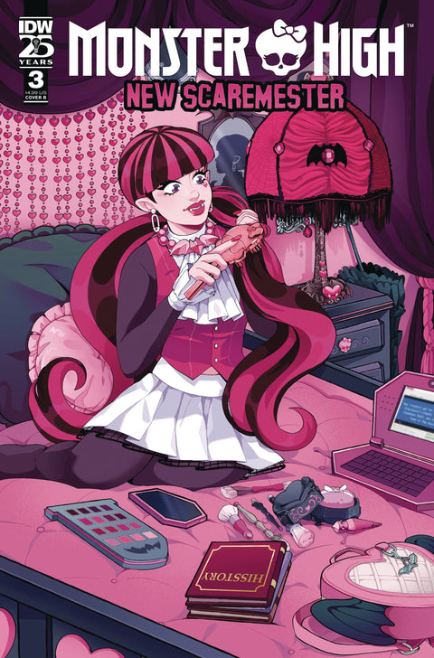 Monster High: New Scaremester 3 Comic Luciannys Camacho Variant IDW Publishing 2024