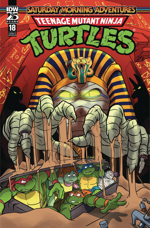 Teenage Mutant Ninja Turtles: Saturday Morning Adventures Continued 18 Comic Sarah Myer Regular IDW Publishing 2024