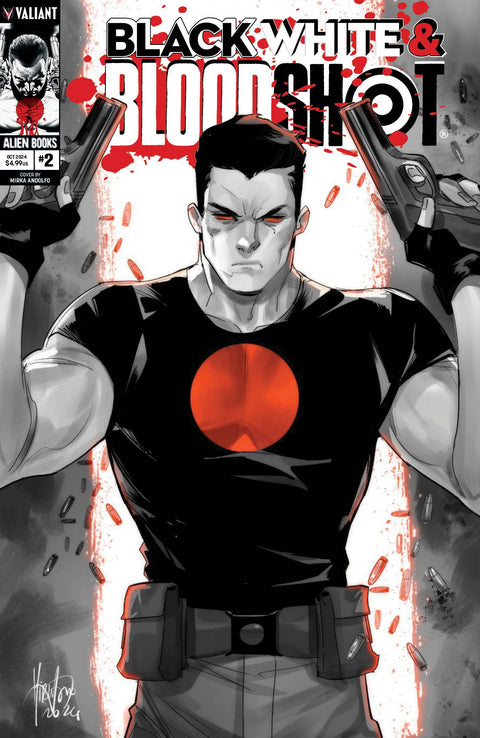 Black White & Bloodshot 2 Comic Mirka Andolfo Regular Valiant Entertainment 2024