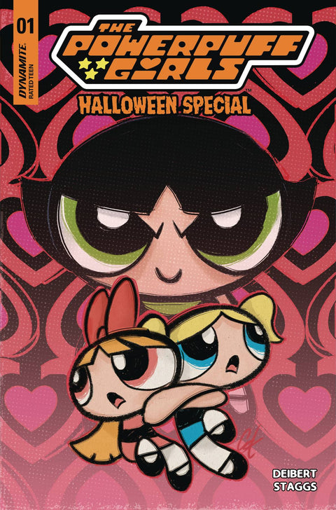 The Powerpuff Girls Halloween Special 1 Comic Cat Staggs Regular Dynamite Entertainment 2024