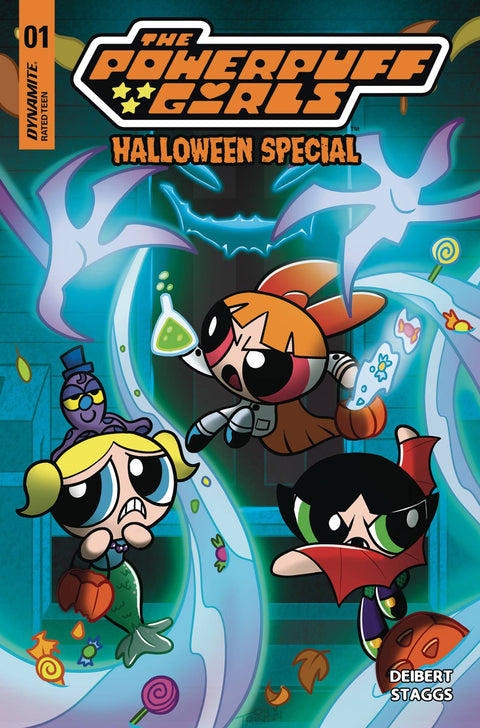 The Powerpuff Girls Halloween Special 1 Comic Trish Forstner Variant Dynamite Entertainment 2024