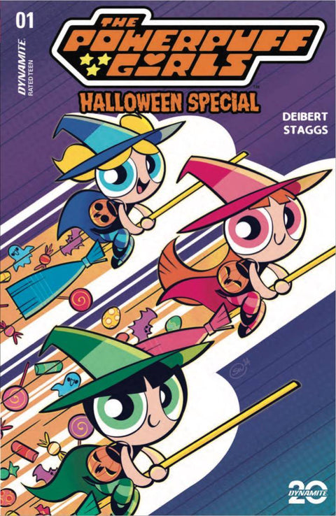 The Powerpuff Girls Halloween Special 1 Comic Silvia De Ventura Variant Dynamite Entertainment 2024