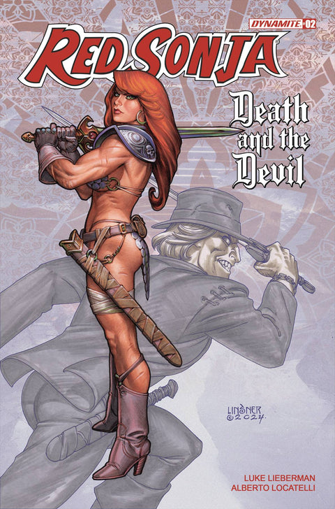 Red Sonja: Death and the Devil 2 Comic Joseph Micheal Linsner Regular Dynamite Entertainment 2024