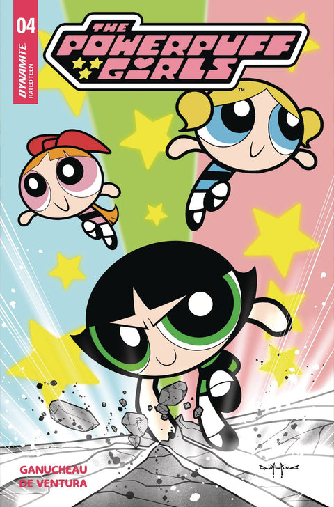 The Powerpuff Girls (Dynamite Entertainment) 4 Comic Pasquale Qualano Variant Dynamite Entertainment 2024