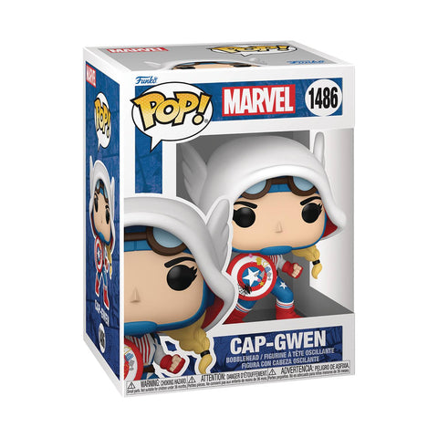 Funko Pop 1487: Marvel - Cap-Gwen (2025)    Buy & Sell Comics Online Comic Shop Toronto Canada