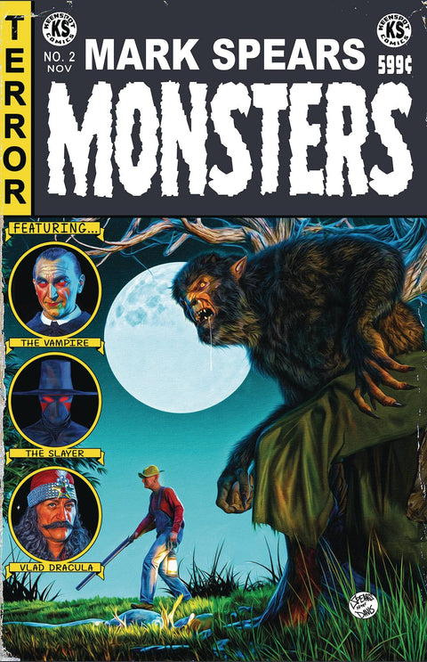 Mark Spears Monsters 2 Comic Mark Spears Classic Variant Keenspot Entertainment 2024