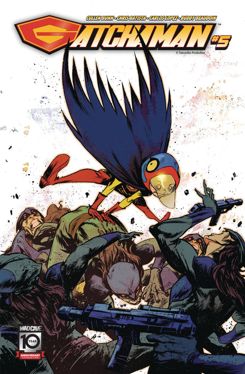 Gatchaman 5 Comic Sanford Greene Connecting Mad Cave 2024