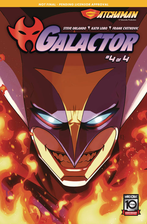 Gatchaman: Galactor 4 Comic  Mad Cave 2024