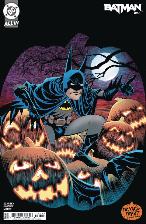 Batman, Vol. 3 153 Comic Kelley Jones Trick or Treat Variant DC Comics 2024