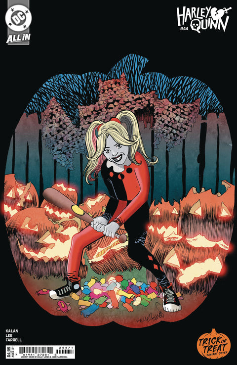 Harley Quinn, Vol. 4 44 Comic Kelley Jones Trick or Treat Variant DC Comics 2024