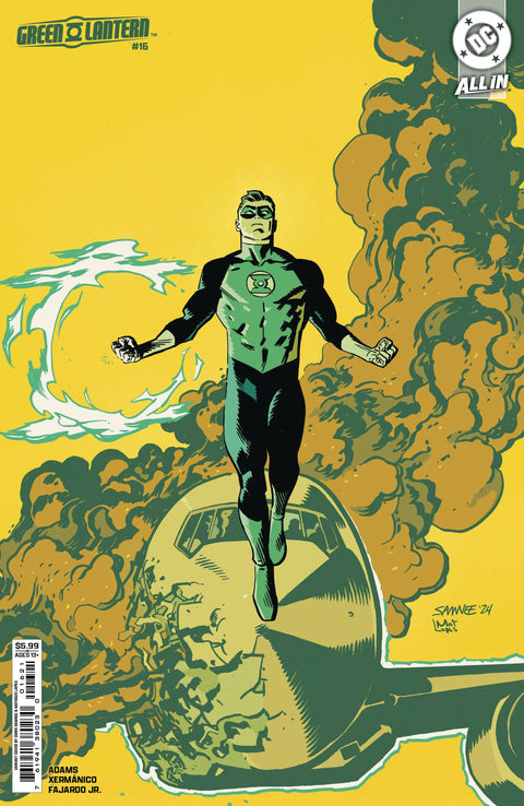 Green Lantern, Vol. 8 16 Comic Chris Samnee Variant DC Comics 2024