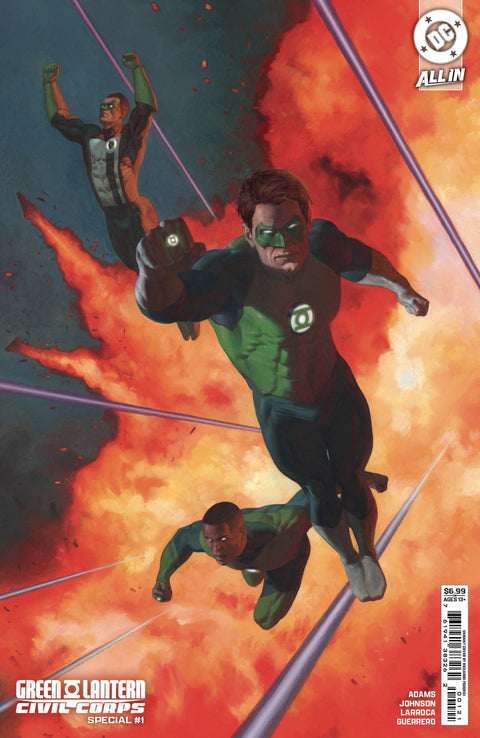 Green Lantern Civil Corps Special 1 Comic Riccardo Federici Variant DC Comics 2024