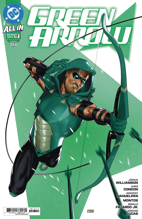 Green Arrow, Vol. 7 17 Comic Taurin Clarke Regular DC Comics 2024