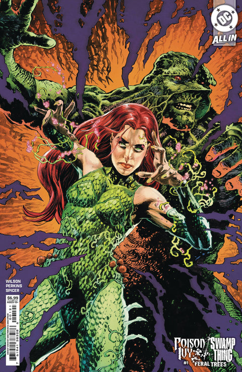 Poison Ivy / Swamp Thing: Feral Trees 1 Comic Mike Perkins Variant DC Comics 2024