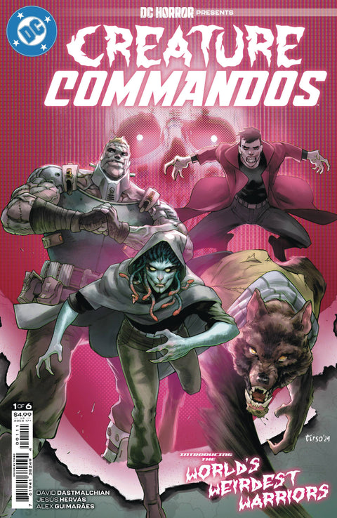 DC Horror Presents: Creature Commandos 1 Comic Tirso Cons Regular DC Comics 2024