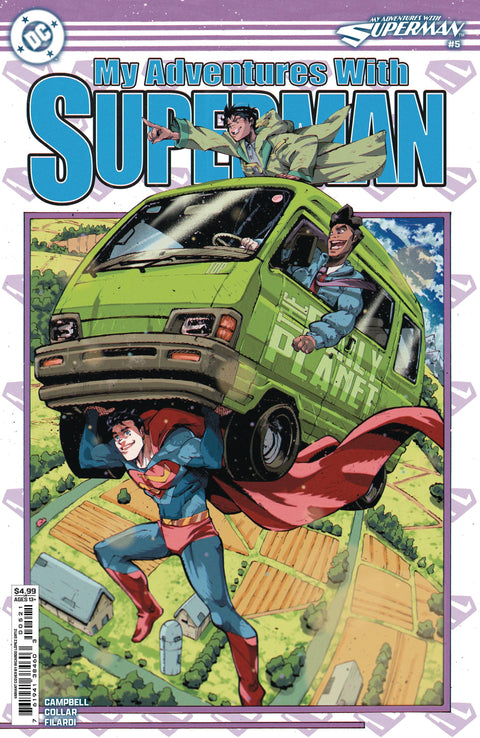 My Adventures With Superman 5 Comic Ricardo López Ortiz Variant DC Comics 2024