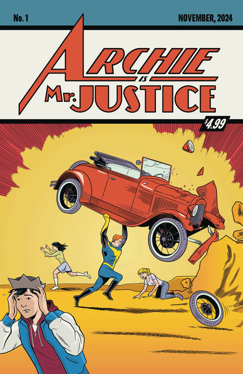 Archie Is Mr. Justice 1 Comic Matt Talbot Variant Archie Comic Publications 2024