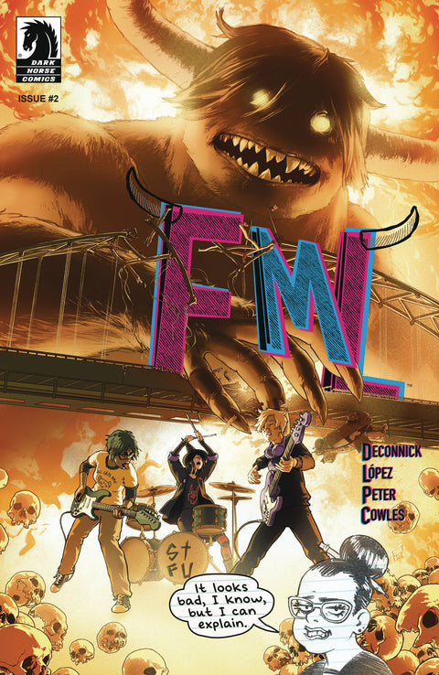 FML 2 Comic Gene Ha Variant Dark Horse Comics 2024