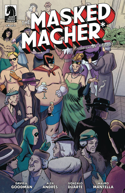 The Masked Macher 4 Comic Alex Andres Dark Horse Comics 2024