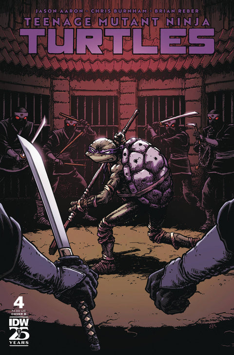 Teenage Mutant Ninja Turtles, Vol. 6 4 Comic Chris Burnham Variant IDW Publishing 2024