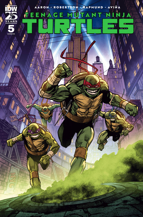 Teenage Mutant Ninja Turtles, Vol. 6 5 Comic 1:25 Danny Earls Connecting IDW Publishing 2024