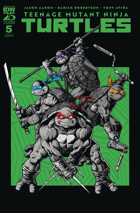 Teenage Mutant Ninja Turtles, Vol. 6 5 Comic Darick Robertson IDW Publishing 2024