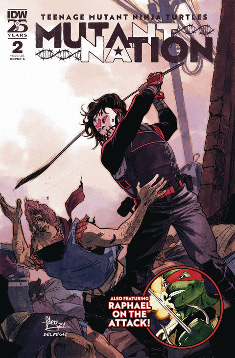 Teenage Mutant Ninja Turtles: Mutant Nation 2 Comic Javier Fernández Regular IDW Publishing 2024