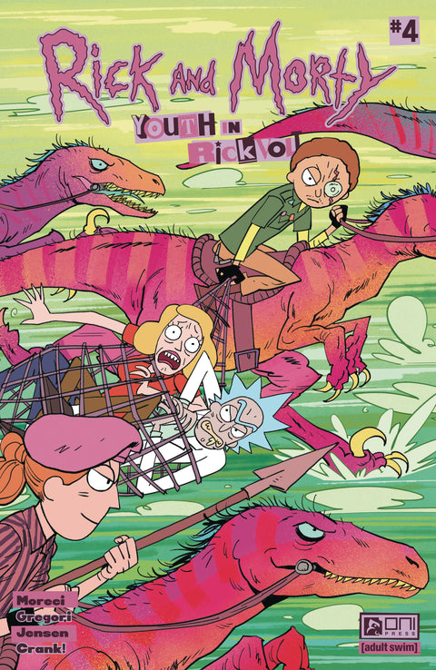 Rick and Morty: Youth In Rickvolt 4 Comic Revel Oni Press 2024