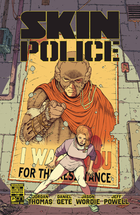 Skin Police 2 Comic Gete & Wordie Oni Press 2024