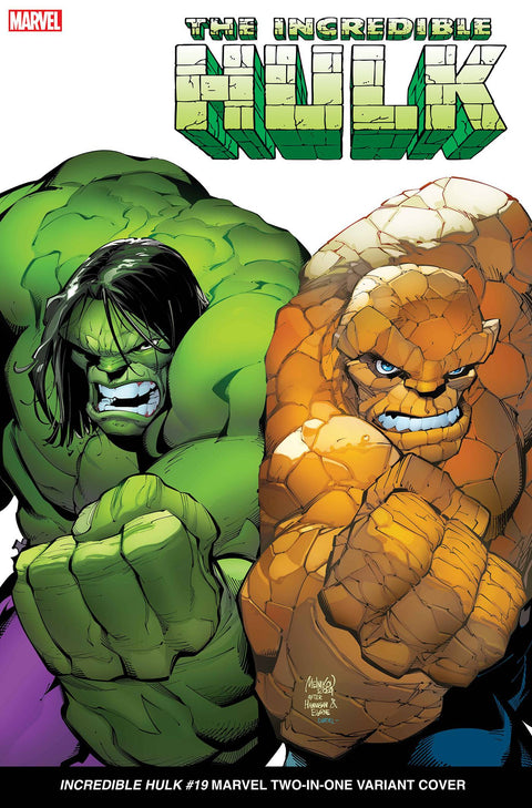 The Incredible Hulk, Vol. 4 19 Comic Gleb Melnikov Marvel Two-in-One Variant Marvel Comics 2024