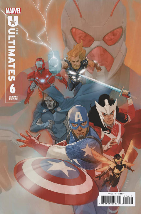 The Ultimates, Vol. 6 6 Comic 1:25 Phil Noto Incentive Marvel Comics 2024