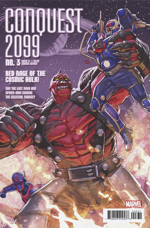 Conquest 2099 3 Comic Pete Woods Variant Marvel Comics 2024