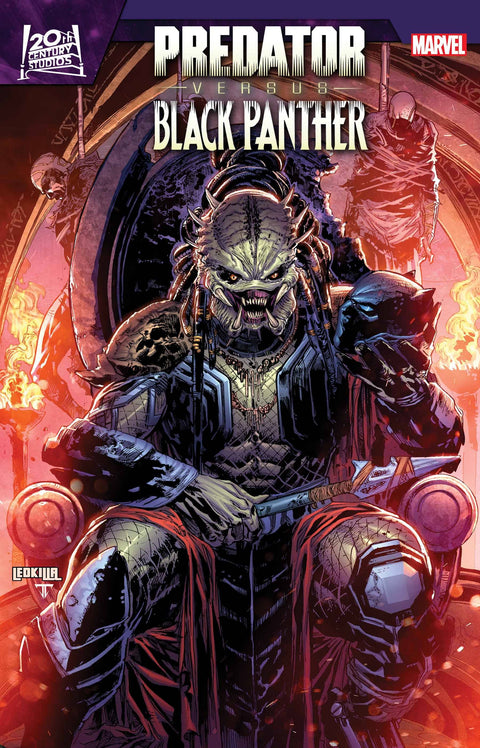 Predator vs. Black Panther 4 Comic Ken Lashley Marvel Comics 2024