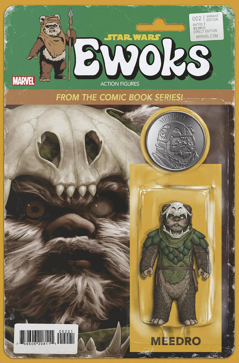 Star Wars: Ewoks, Vol. 1 2 Comic John Tyler Christopher Action Figure Variant Marvel Comics 2024