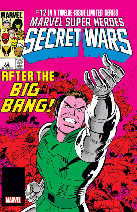Marvel Super Heroes Secret Wars 12 Comic Facsimile Foil Marvel Comics 2024