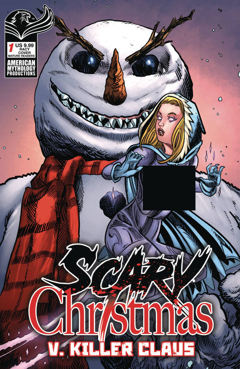 Scary Christmas vs Killer Claus 1 Comic Racy American Mythology 2024