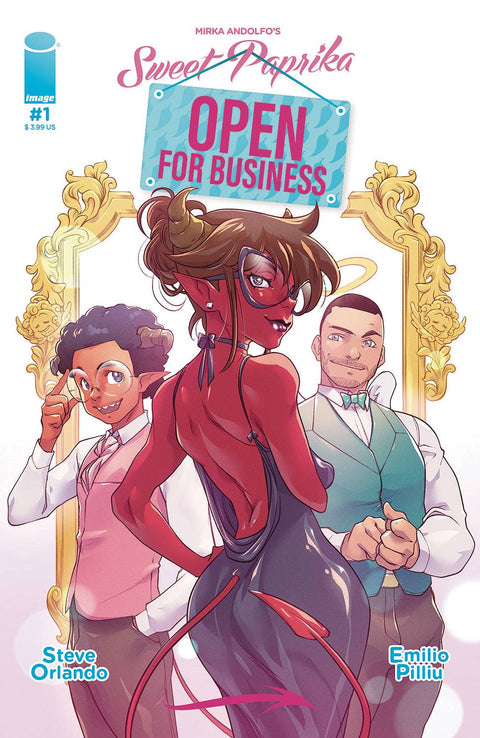 Mirka Andolfo's Sweet Paprika: Open for Business 1 Comic Emilio Pilliu Image Comics 2024