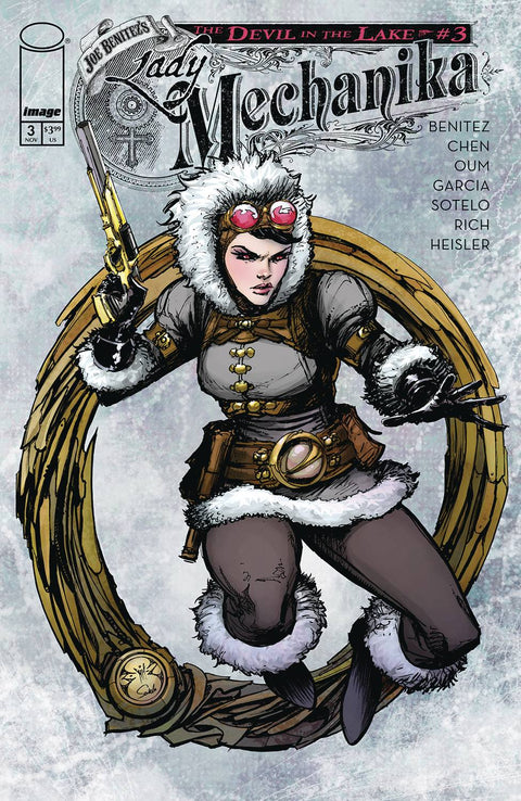 Lady Mechanika: The Devil in the Lake (Image Comics) 3 Comic Joe Benitez Regular Image Comics 2024